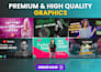 do catchy amazing custom youtube thumbnail design